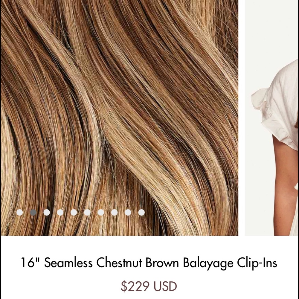 ✨Luxy 16” seamless hair extensions